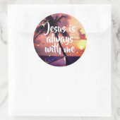 Jezus is altijd bij mij | INSPIREREND STICKERS (Tas)