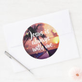 Jezus is altijd bij mij | INSPIREREND STICKERS (Envelop)