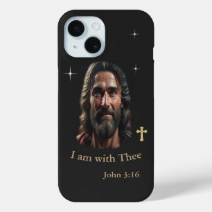 Jezus is bij u iPhone 15 case