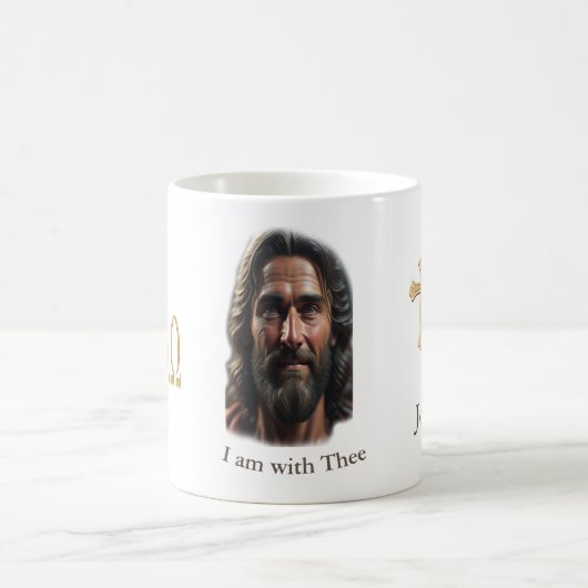 Jezus is bij u koffiemok (Center)
