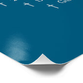 ‘Jezus’ is Christelijk gebaseerd op geloof Perfect Poster (Hoek)