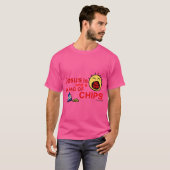 Jezus is dat alles en een zak chips t-shirt (Voorkant volledig)