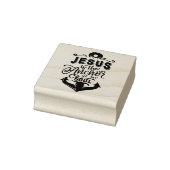 Jezus is de Anchor voor mijn sol Rubberstempel (Stempel)