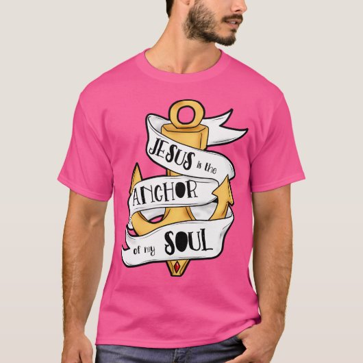 Jezus is de anker t-shirt (Voorkant)