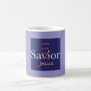 Jezus is de Bleke Mok van de lavendelkoffie