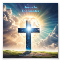 Jezus is de centrale foto