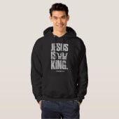 Jezus is de Christelijke Bijbelscriptcitaat van ko Hoodie (Voorkant volledig)