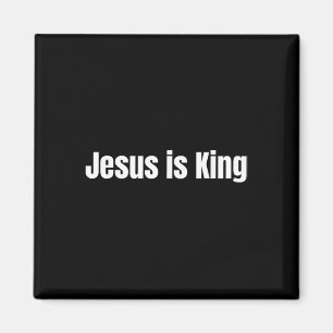 Jezus is de Christelijke geloofskerk Jezus is Koni Magneet