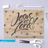 Jezus is de Christelijke kerstboom van de Heer Chr Tissuepapier (Craft)