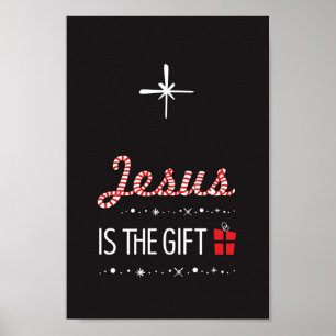 Jezus is de geschenk van dit seizoen poster