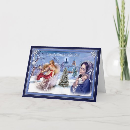 Jezus is de grootste cadeau van alle groeten kaart (Voorkant)