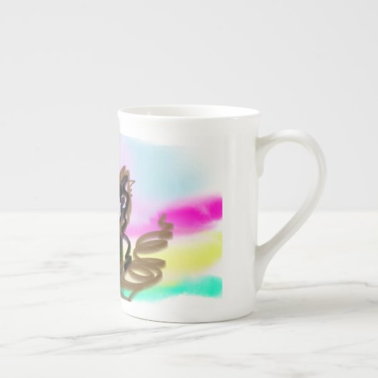 Jezus is de heer porselein kop (Rechts)