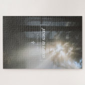 Jezus is de Heer Romeinen 10:9 Christelijke Bijbel Legpuzzel (Horizontaal)