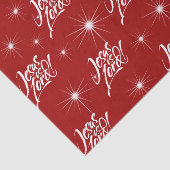 Jezus is de Heer van de Kerst Rood Christelijk Tissuepapier (Detail)