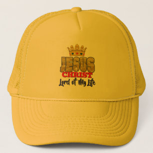 Jezus is de Heer van mijn leven Christelijk Trucker Pet