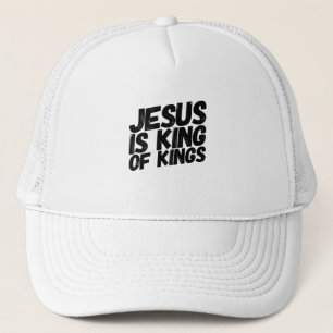 Jezus is de koning trucker pet