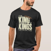 Jezus is de koning van Kings Crucifixion Cross Cro T-shirt (Voorkant)
