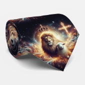 Jezus is de Leeuw en het Lam Stropdas (Opgerold)