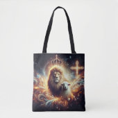 Jezus is de Leeuw en het Lam Tote Bag (Voorkant)