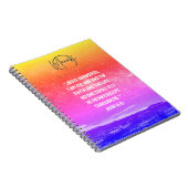 Jezus is de manier waarop Spiral Photo Notitieboek (Rechterzijde)