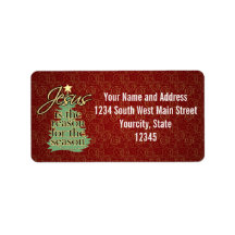 Jezus is de Reason Christelijke Kerstmis