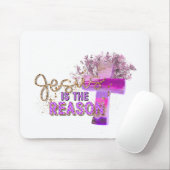 Jezus is de Reason Christelijke Muismat (Met muis)