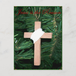 Jezus is de Reason Cross Briefkaart
