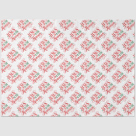 Jezus is de Reason Typografie Tissuepapier