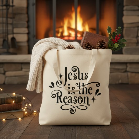 Jezus is de Rede Christelijk Tote Bag