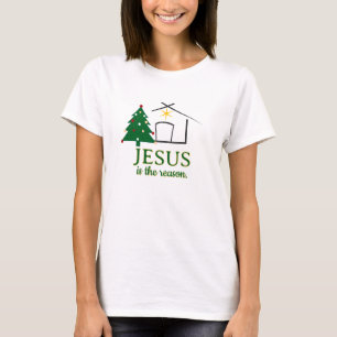 Jezus is de Rede gebaseerd op geloof T-shirt
