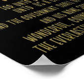 Jezus is de Rede met KJV Bijbelvers Poster (Hoek)