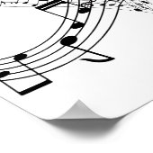 Jezus is de reden dat ik muziek schrijf poster (Hoek)