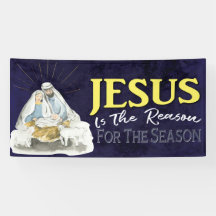 Jezus is de reden Kerststal Kerk