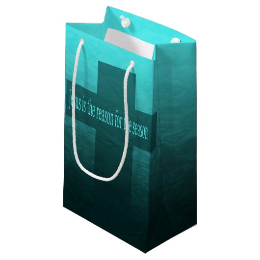 Jezus is de reden klein cadeauzakje (Voorkant Gekanteld)