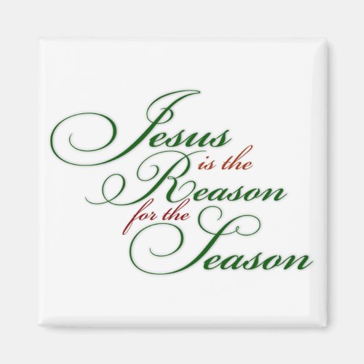Jezus is de reden magneet (Voorkant)
