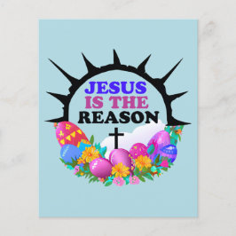 Jezus is de Reden - Pasen Wreate Flyer