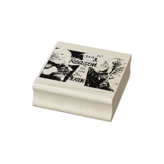 Jezus is de reden rubberstempel