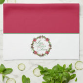 Jezus is de reden theedoek (Gevouwen)