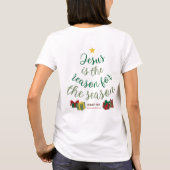 Jezus is de reden van de boom t-shirt (Achterkant)