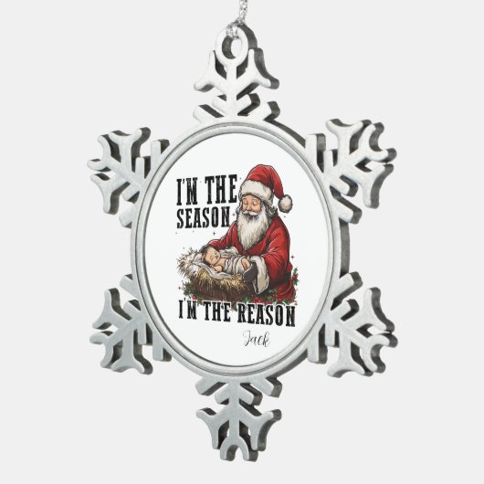 Jezus is de reden van het Ornament (Rechts)