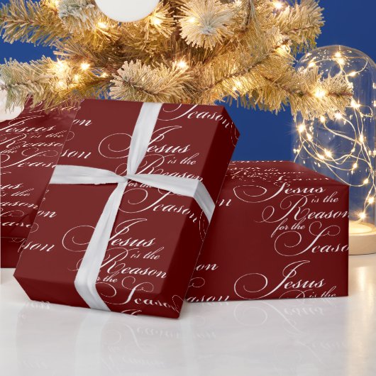Jezus is de reden van Kerstmis Cadeaupapier (Feestdagen)
