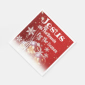 Jezus is de reden voor de krant "Season Paper Napk Servet (Hoek)