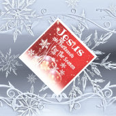 Jezus is de reden voor de krant "Season Paper Napk Servet