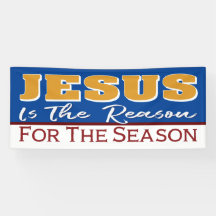 Jezus is de reden voor de rode Christelijke kerst