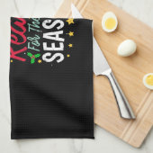 Jezus is de reden voor de saaie kerst theedoek (Quarter Fold)