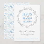 Jezus is de reden voor de Season Wreath (Voorkant / Achterkant)