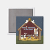 Jezus is de reden voor de seizoensmagneet magneet (Voorkant / Achterkant)