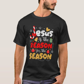 Jezus is de reden voor de zondebok Christelijk T-shirt
