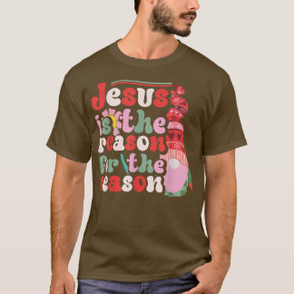 Jezus is de reden voor het Christelijke geloof van T-shirt