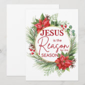 Jezus is de reden voor het kerstfeest (Voorkant / Achterkant)